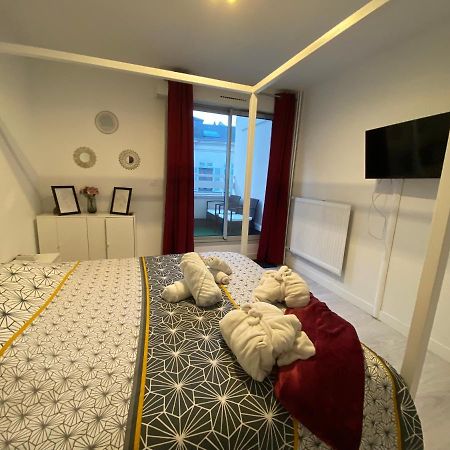 Superbe appartement avec jacuzzi Rouen Extérieur photo